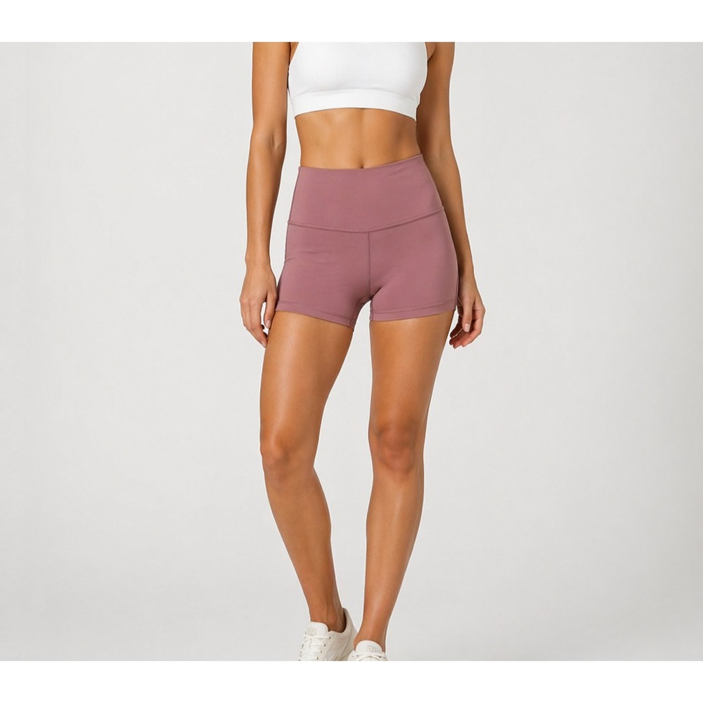 Lululemon Women's Size 6 Red High Rise Align 4" Activewear Shorts